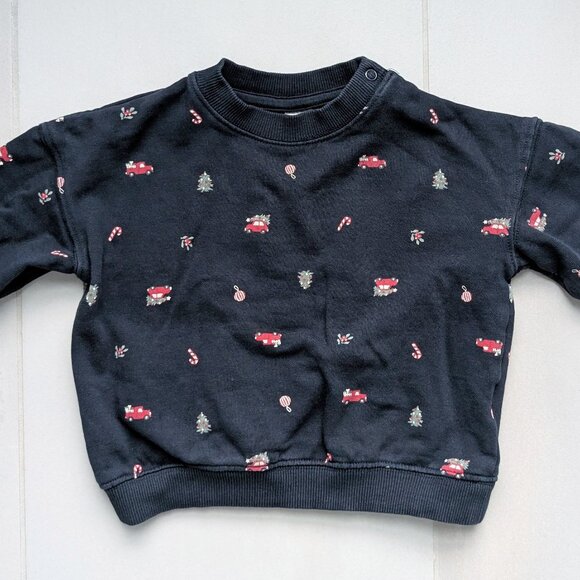 (4/$20) H&M - Christmas Sweatsuit - Picture 3 of 8